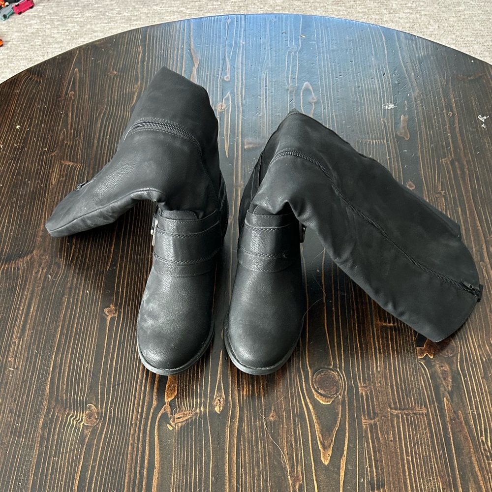 Maurices Black Riding Boots